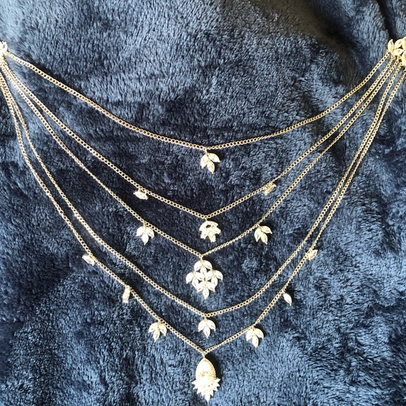 Stunning Samantha Will’s 5 layers Silver necklace New! - Picture 4 of 12